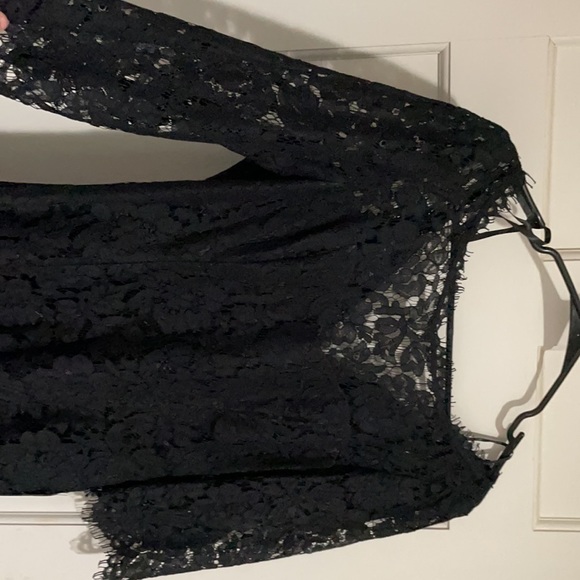 Eliza J black lace dress - Picture 2 of 5